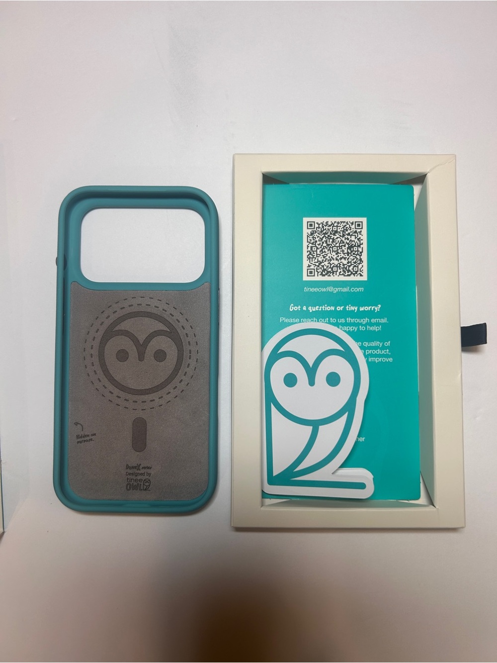 TineeOwl DuneX iPhone 17 Pro Case MagSafe Slim Textured TPU Green in Denial - Picture 10 of 16